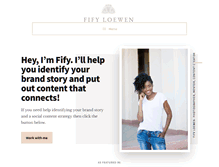 Tablet Screenshot of fifyloewen.com